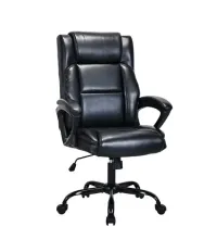 Кресло  PREMIUM "Oslo EX-549", рециклированная кожа, разборное пятилучие, черное, 532978