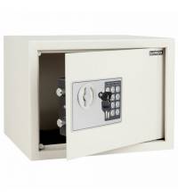 Сейф мебельный DASWERK (ДАСВЕРК) SC-250EL (250х350х250 мм), электронный замок, бежевый, 291345